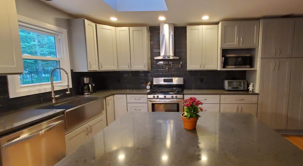 Beautiful quartz countertop